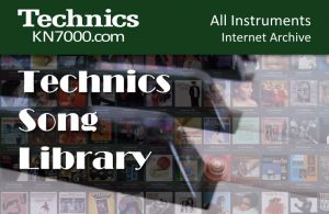 Technics Song Library